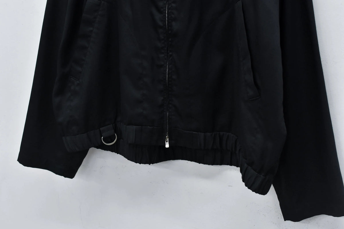 【New Rose】　Embroidery Wrinklework Blouson