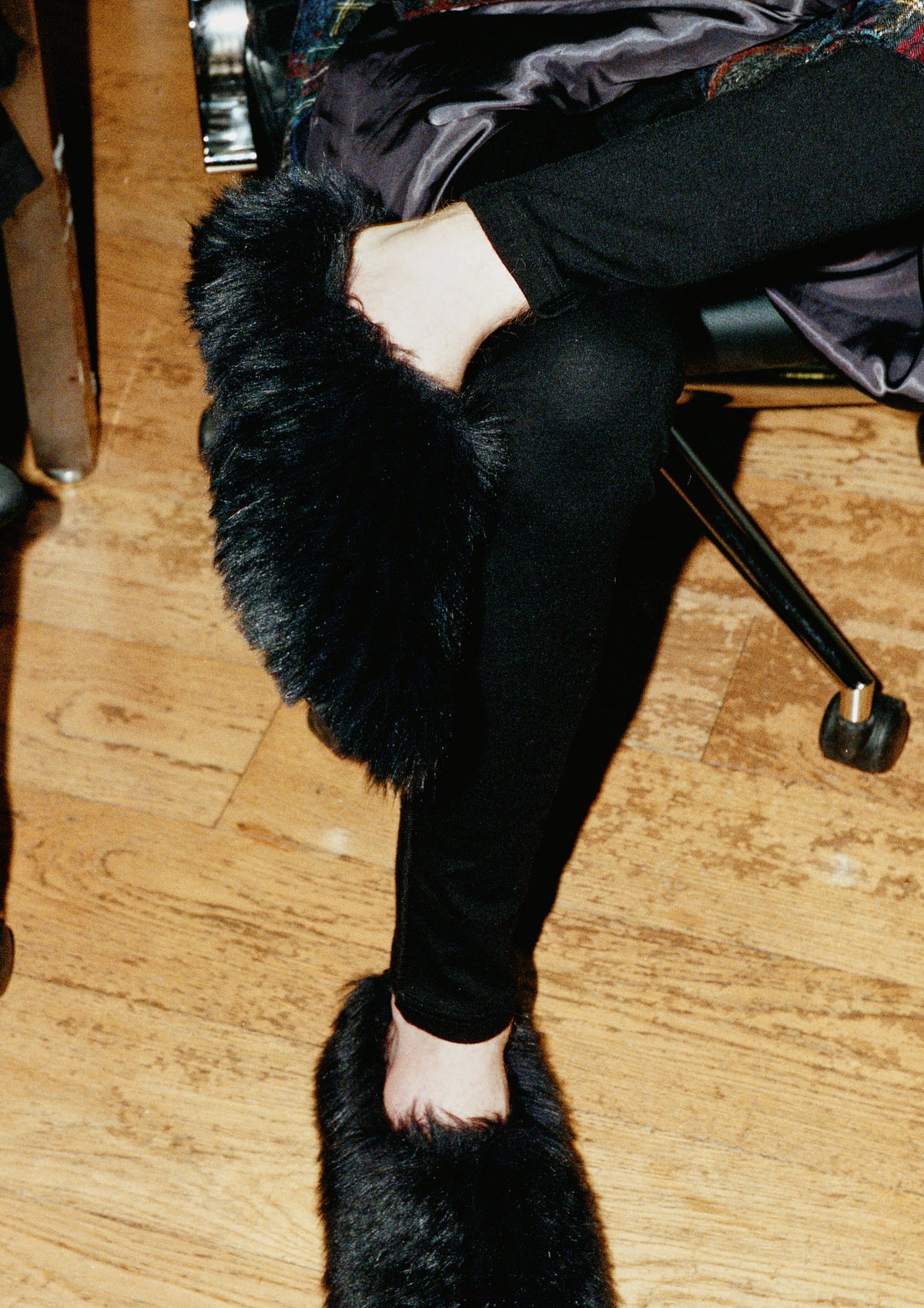 【New Rose】　ANIMAL FUR SHOES