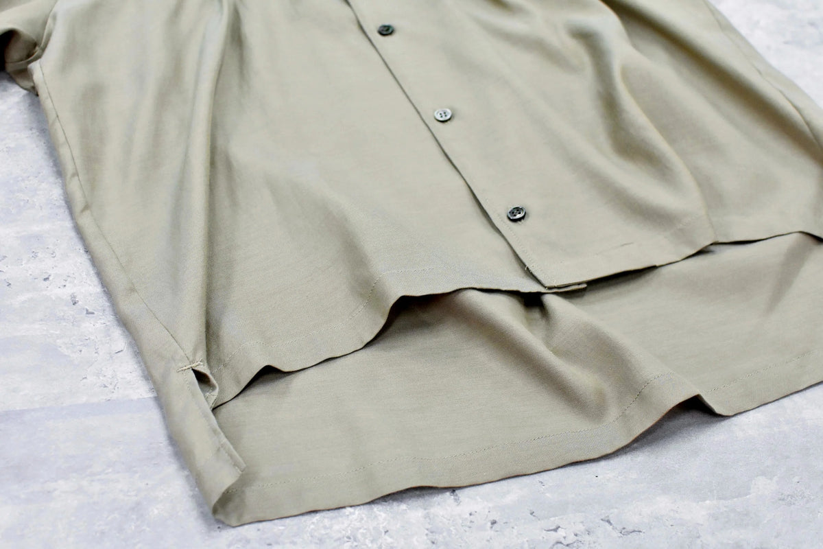 【New Rose】　Embroidery Wrinklework Shirt