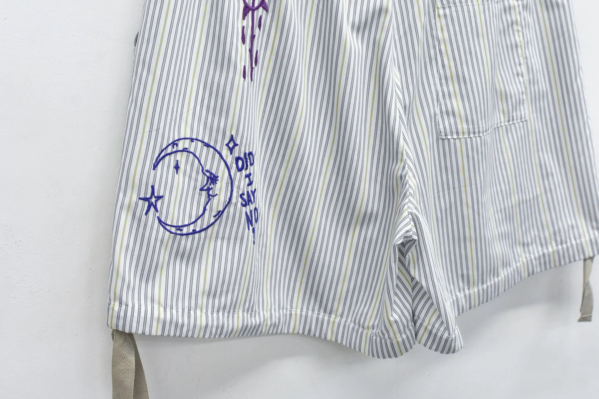 【New Rose】　Pajama Shorts / Embroidery