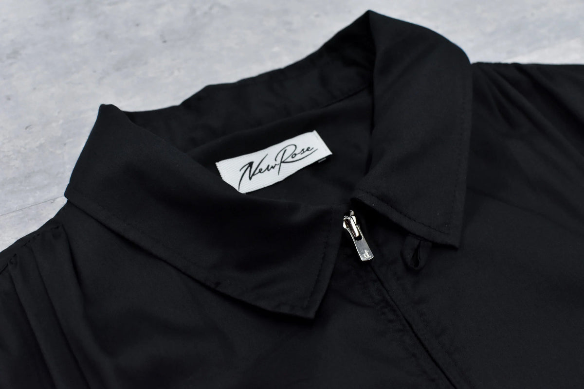 【New Rose】　Embroidery Wrinklework Blouson