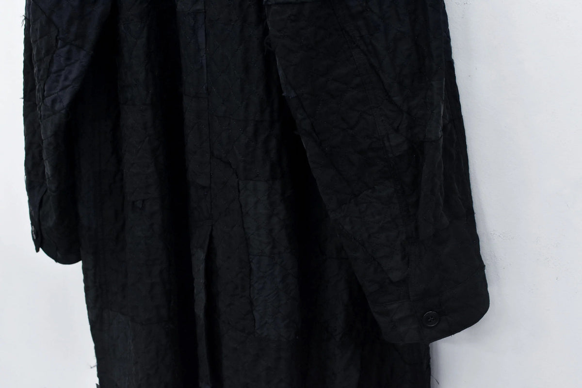 【New Rose】　Patchwork Quilt Raglan Sleeve Coat