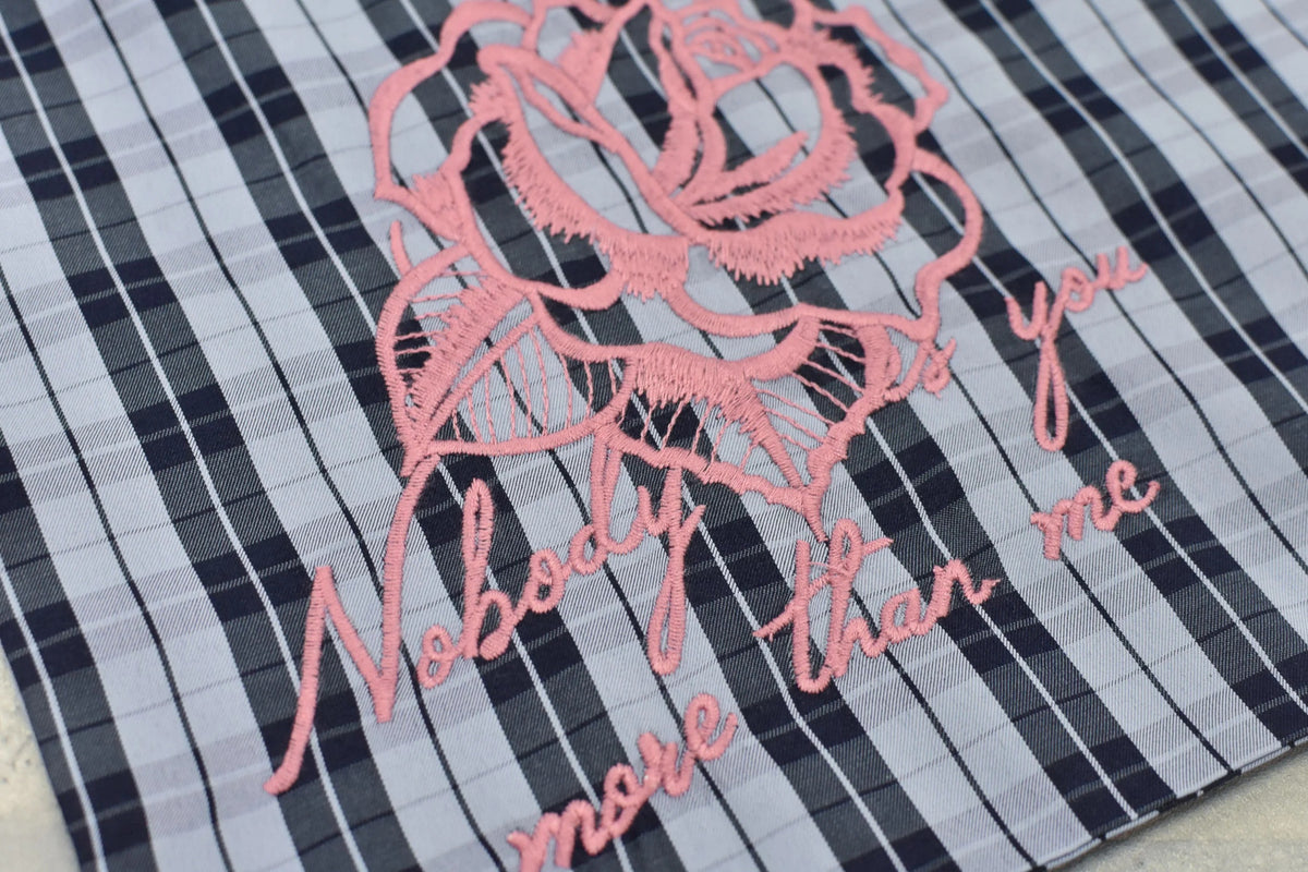 【New Rose】　Pajamas Bag / Embroidery