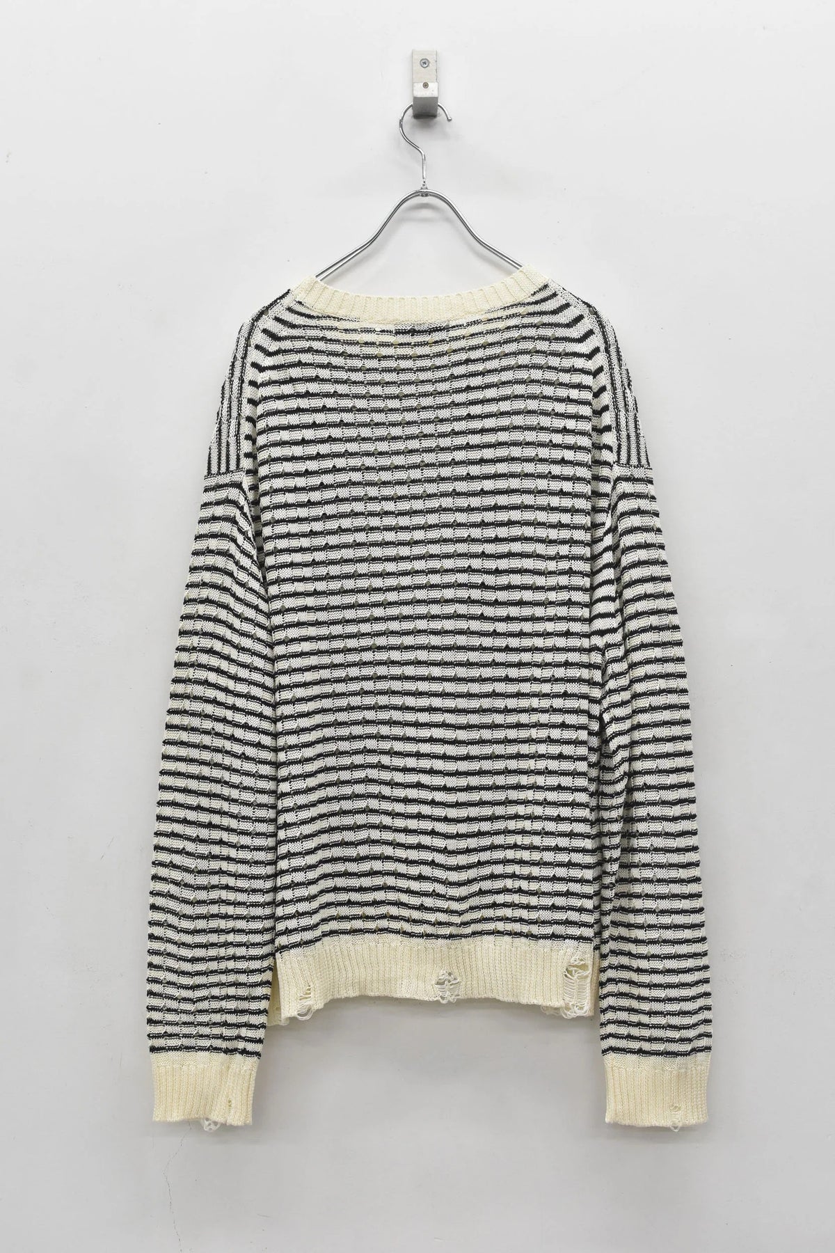 【New Rose】　Links Knitting Destroy Pullover