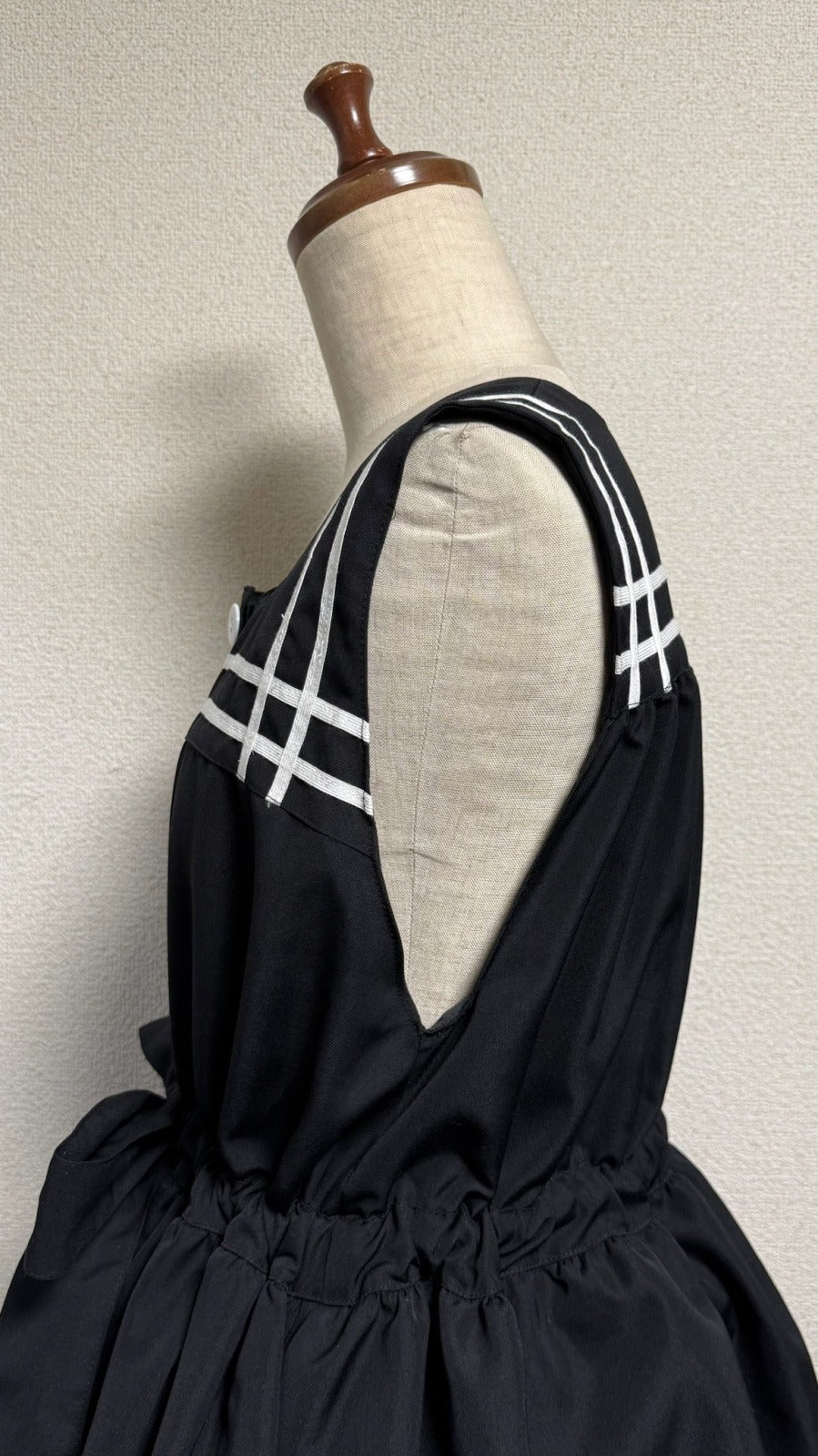 【Physical Drop】フィジカルドロップ　セーラーJSK 【黒×白ライン】