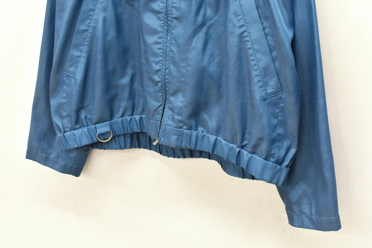 【New Rose】　Embroidery Wrinklework Blouson