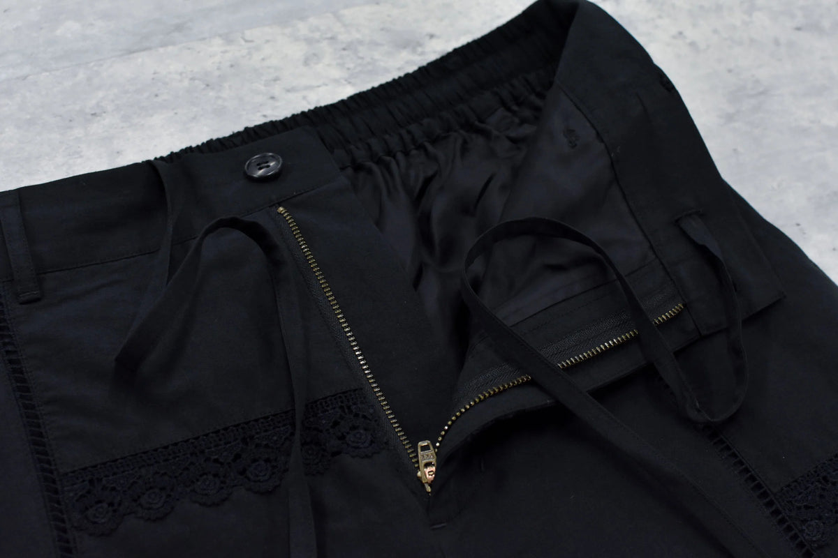 【New Rose】　Ladder Race×Embroidery Pants