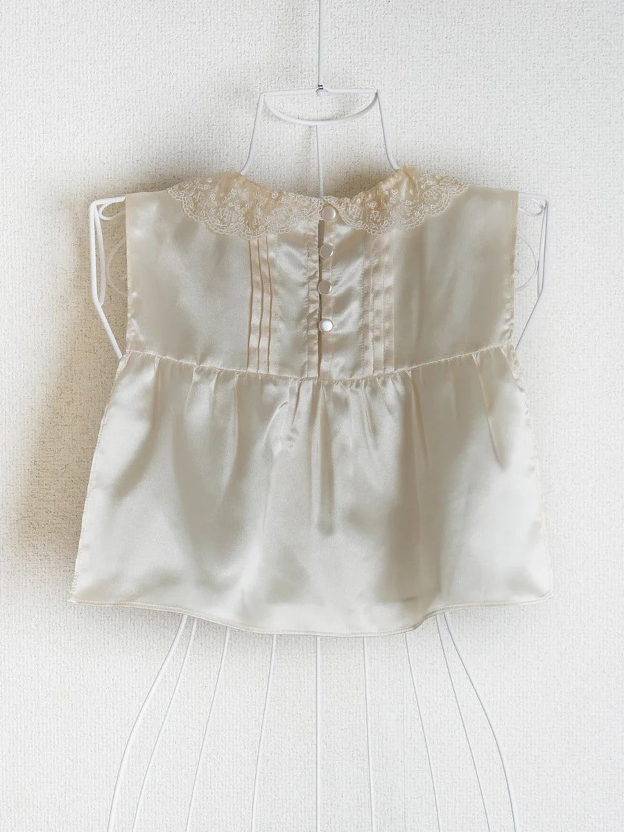 [Victorian maiden] Victorian Maiden Premiere Satin Yoke Color Cream/Black