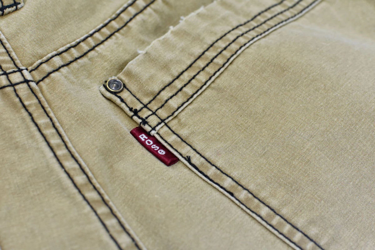 【New Rose】　【New Color ! 】Fold The Waist Pants  ¥