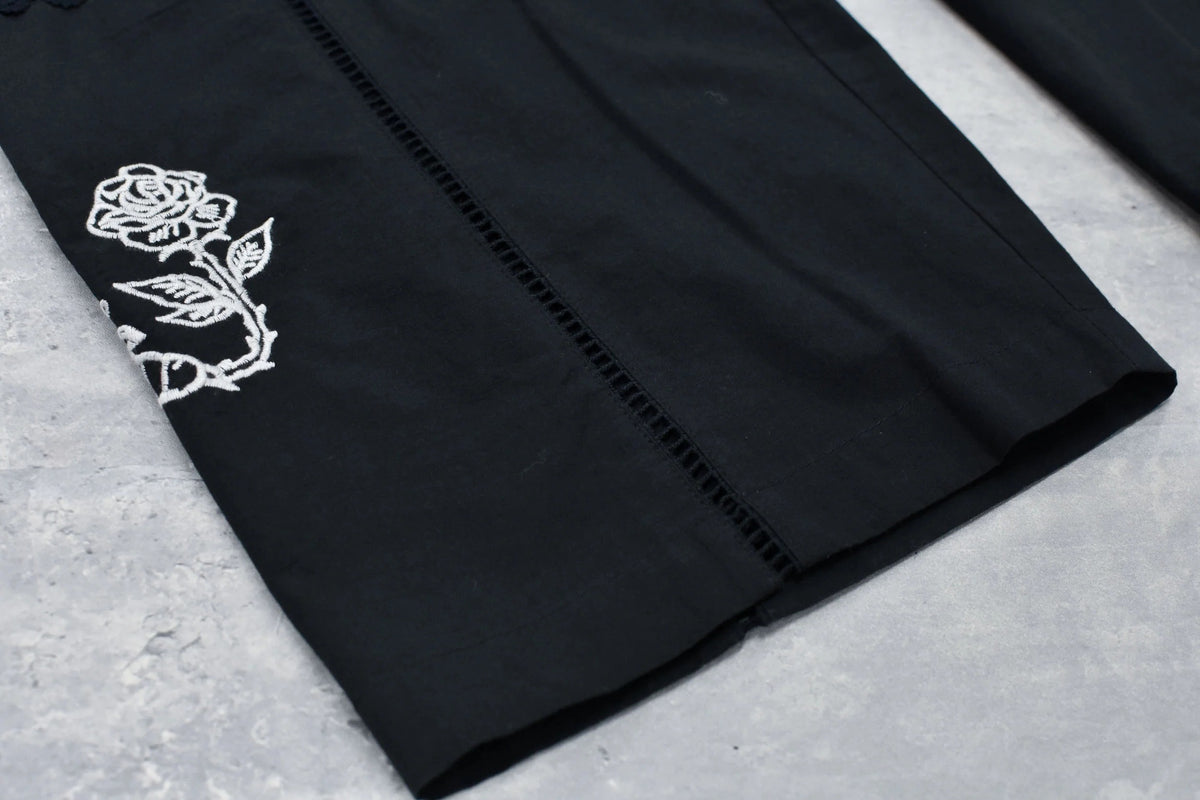 【New Rose】　Ladder Race×Embroidery Pants