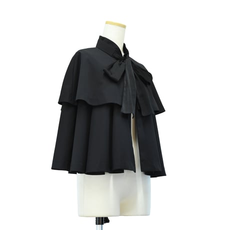 【Sheglit】シェグリット　●予約●"Nightmare"レイヤードケープ　ブラック