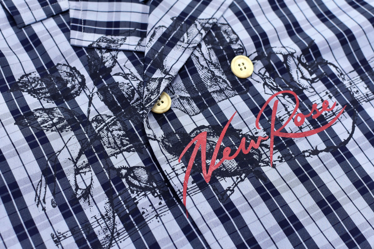 【New Rose】　Pajama Jacket / Embroidery,Print