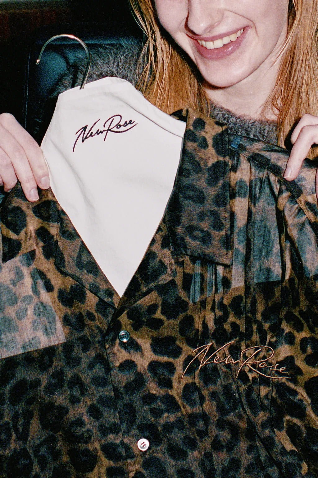[New Rose] CHECK JACQUARD × MOHAIR