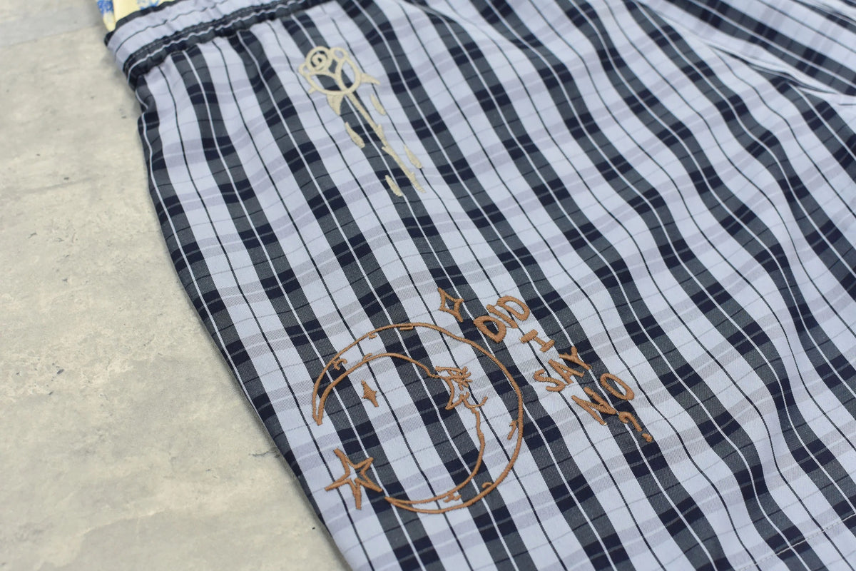 【New Rose】　Pajama Shorts / Embroidery