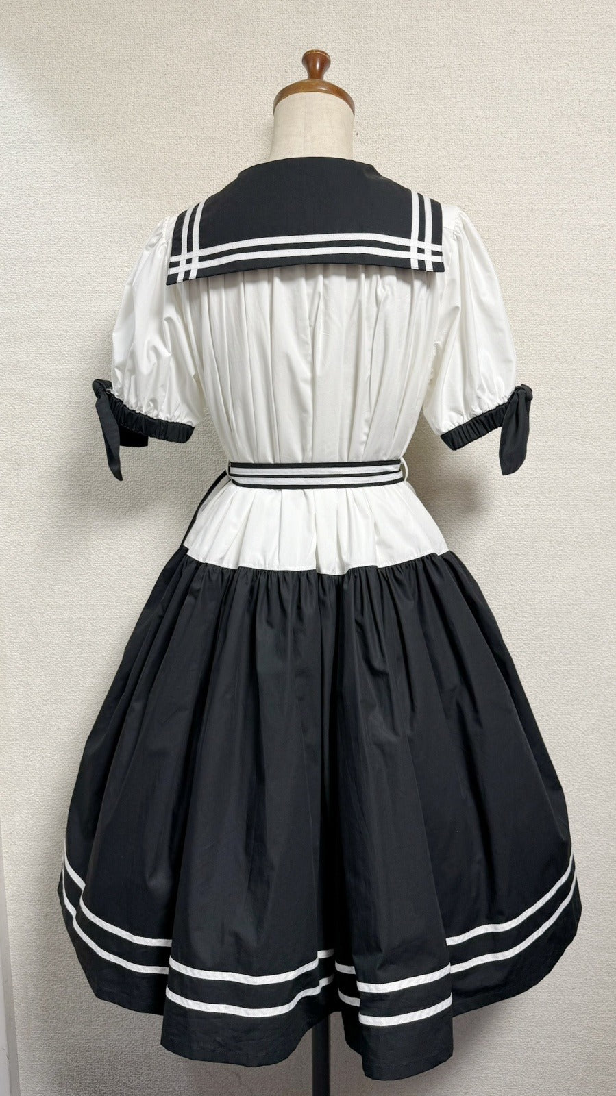 【Physical Drop】フィジカルドロップ　ノスタルジックセーラーワンピース【レギュラーサイズ・コンビ色・ノーマル丈】