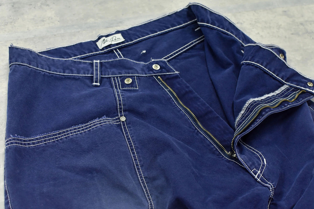 【New Rose】　【New Color ! 】Fold The Waist Pants  ¥