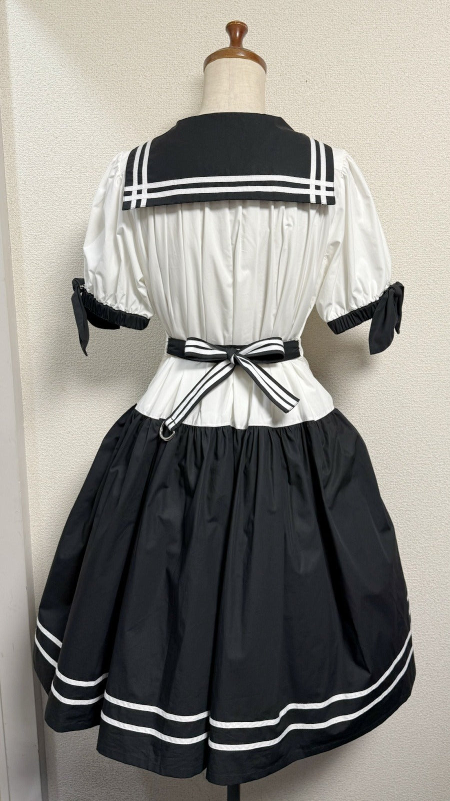 【Physical Drop】フィジカルドロップ　ノスタルジックセーラーワンピース【レギュラーサイズ・コンビ色・ノーマル丈】