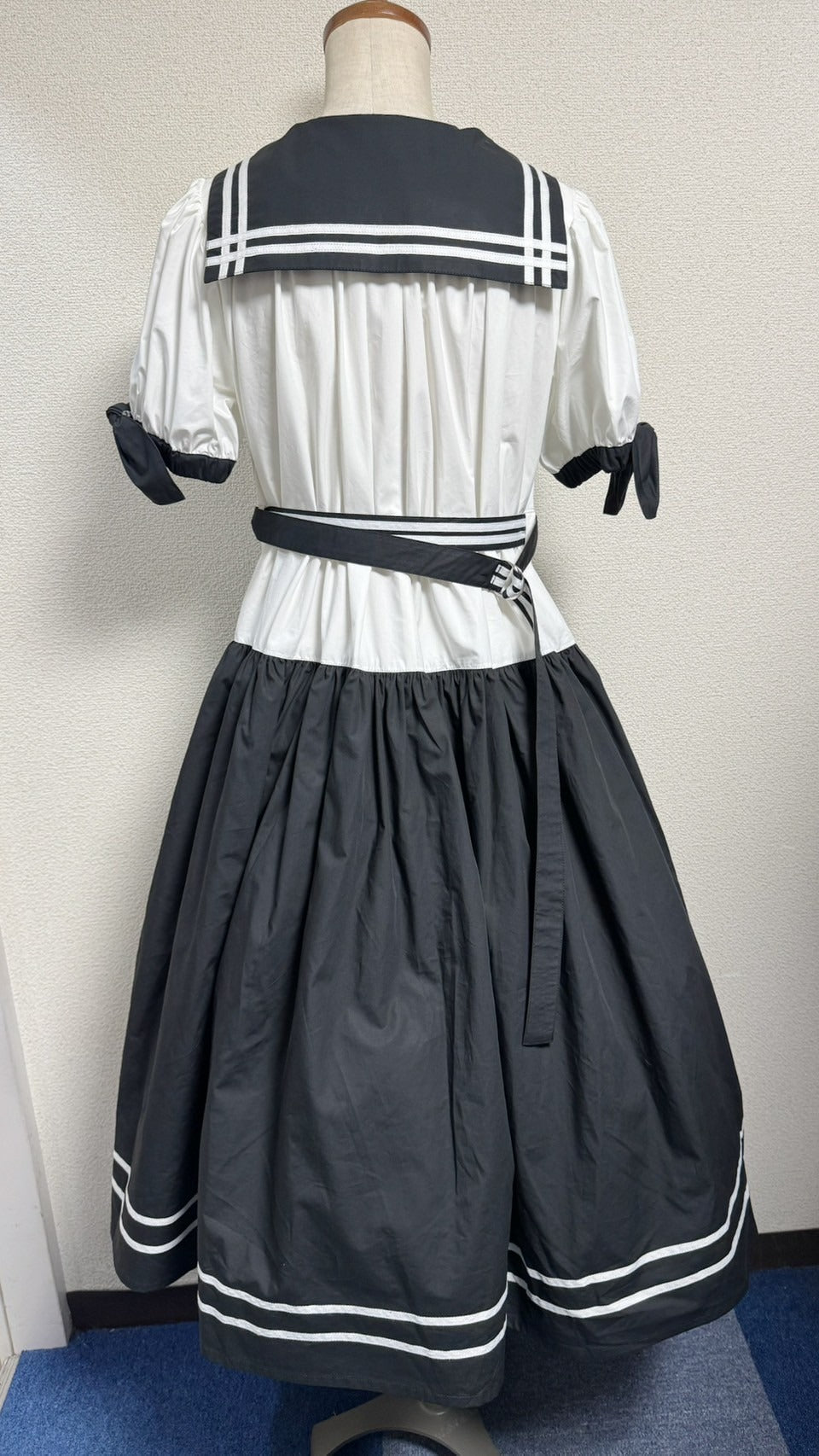 【Physical Drop】フィジカルドロップ　ノスタルジックセーラーワンピース【レギュラーサイズ・コンビ色・ノーマル丈】