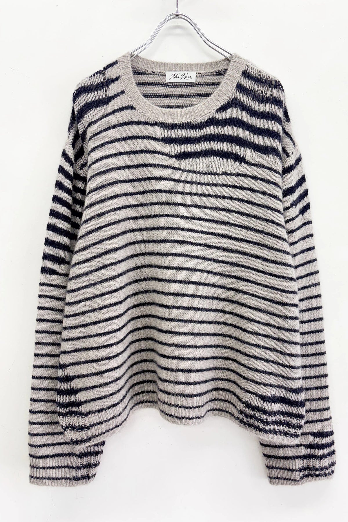 [New Rose] CHECK JACQUARD × MOHAIR