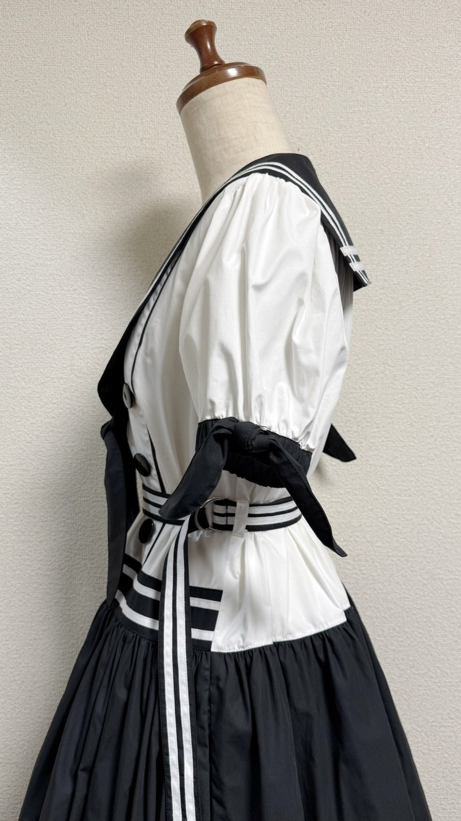 【Physical Drop】フィジカルドロップ　ノスタルジックセーラーワンピース【レギュラーサイズ・コンビ色・ノーマル丈】