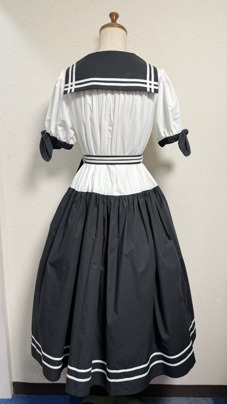 【Physical Drop】フィジカルドロップ　ノスタルジックセーラーワンピース【レギュラーサイズ・コンビ色・ノーマル丈】