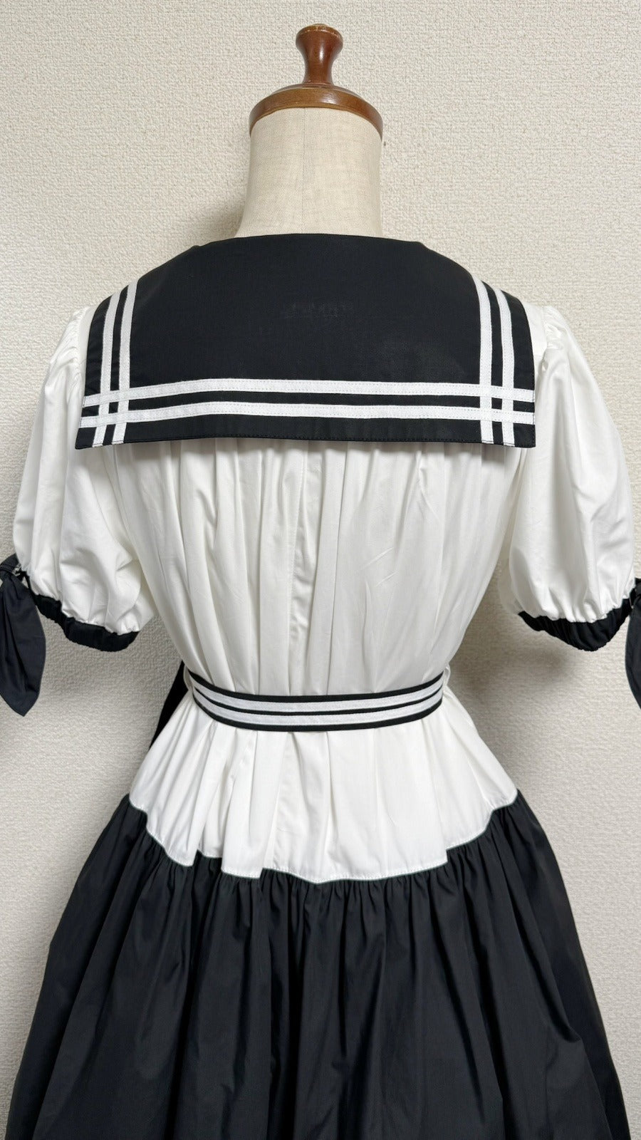 【Physical Drop】フィジカルドロップ　ノスタルジックセーラーワンピース【レギュラーサイズ・コンビ色・ノーマル丈】