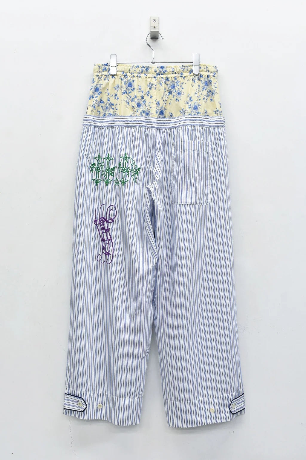 【New Rose】　Pajama Pants / Embroidery,Print