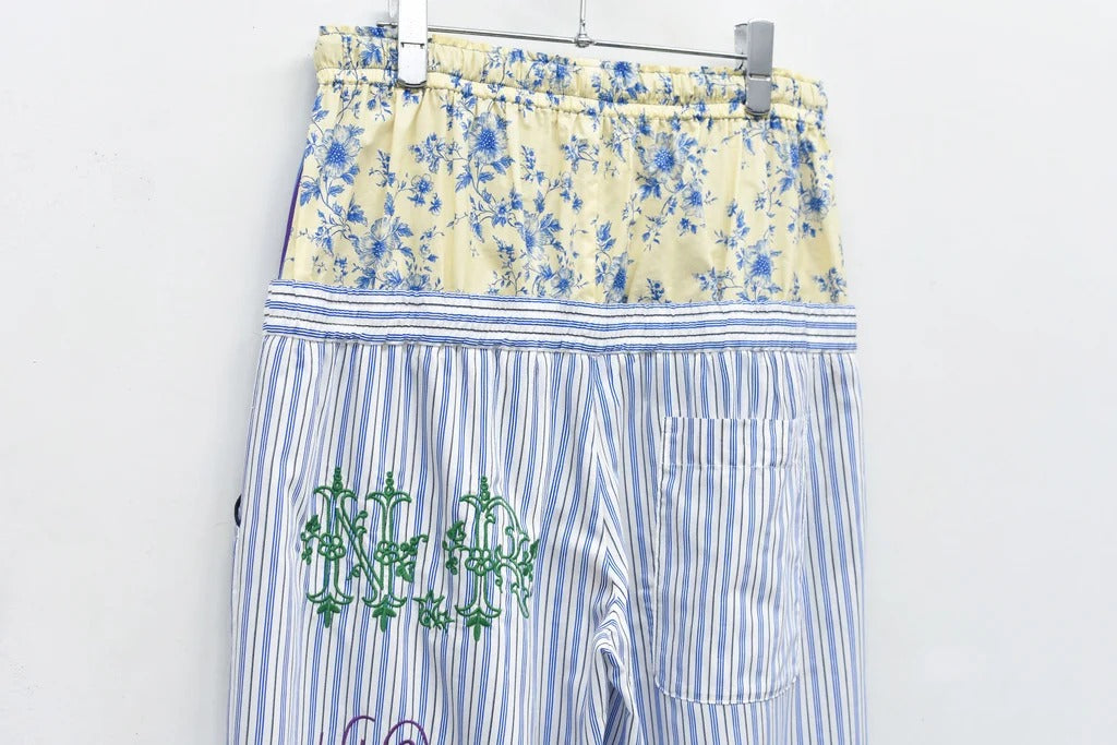 【New Rose】　Pajama Pants / Embroidery,Print