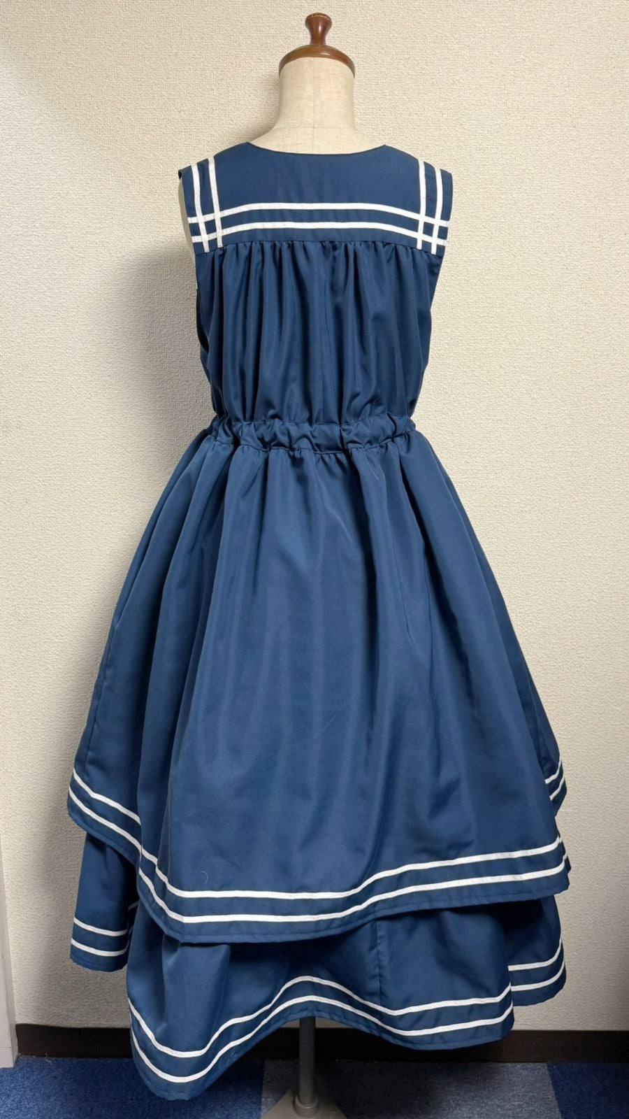 【Physical Drop】フィジカルドロップ　セーラーJSK 【紺×白ライン】