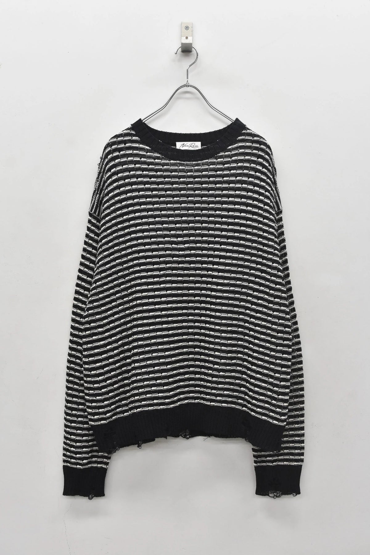 【New Rose】　Links Knitting Destroy Pullover