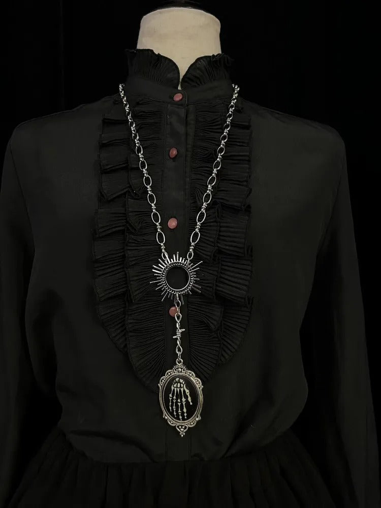 【Estrellas】エストレージャス　Memento Solis Necklace／hand cameo