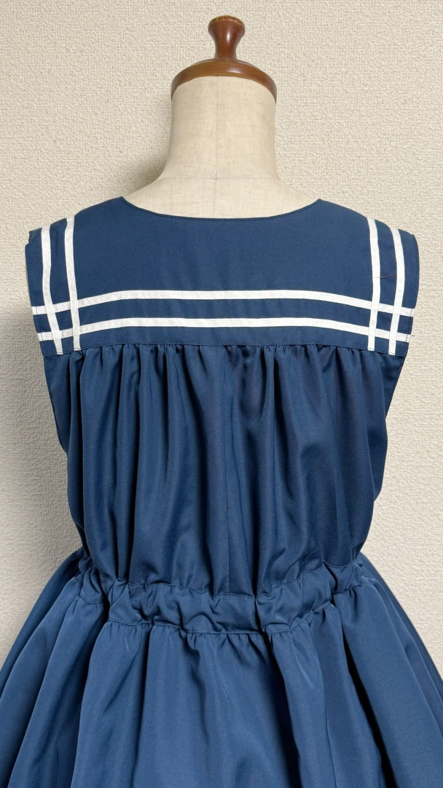 【Physical Drop】フィジカルドロップ　セーラーJSK 【紺×白ライン】