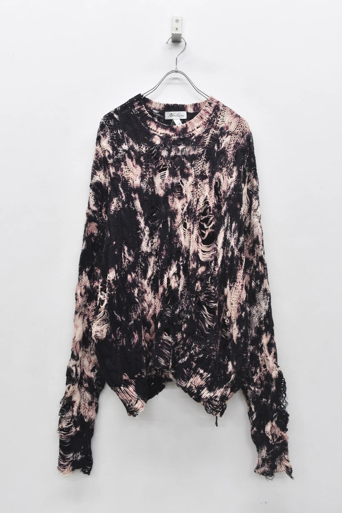 [New Rose] CHECK JACQUARD × MOHAIR