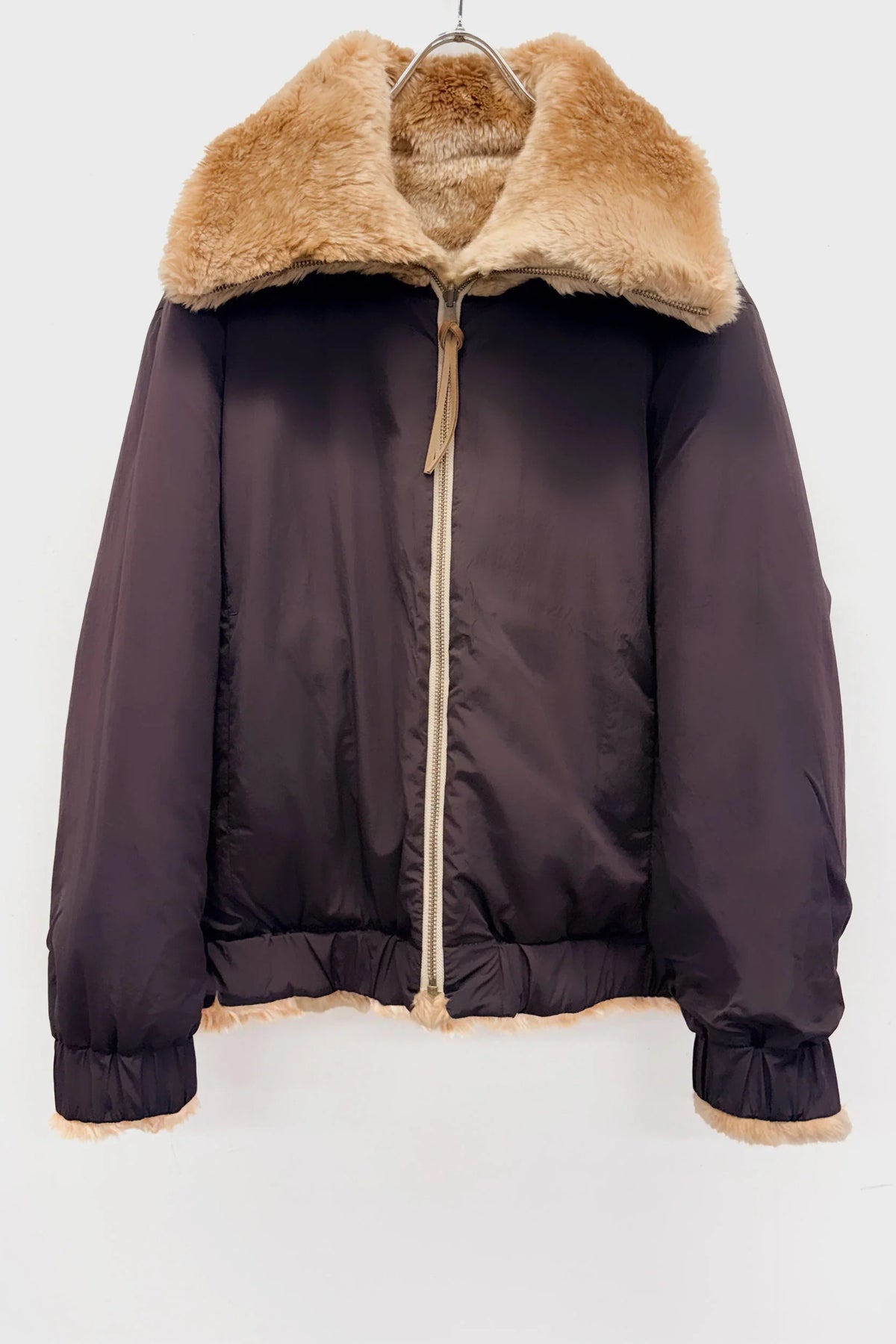 【New Rose】　ANIMAL FUR BLOUSON / REVERSIBLE