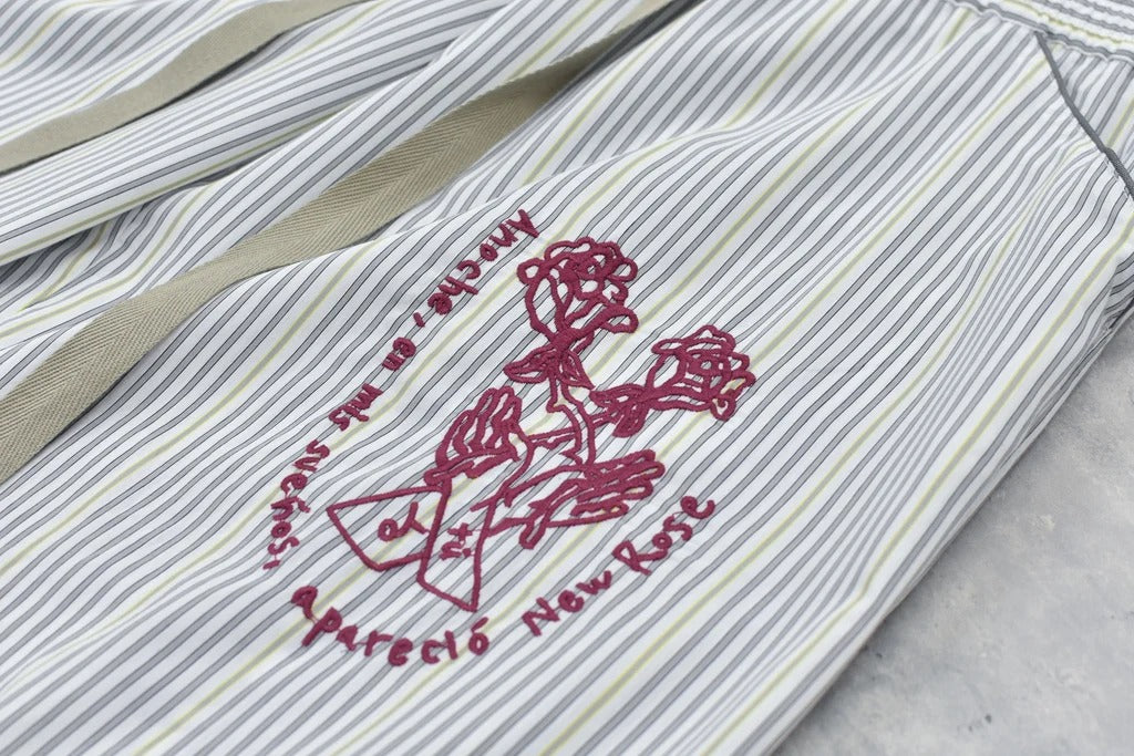 【New Rose】　Pajama Pants / Embroidery,Print