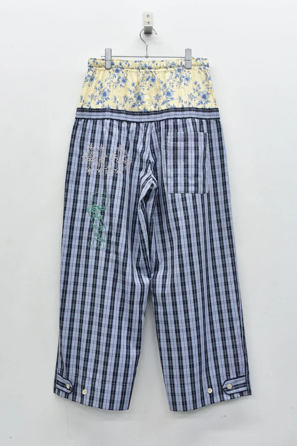 【New Rose】　Pajama Pants / Embroidery,Print