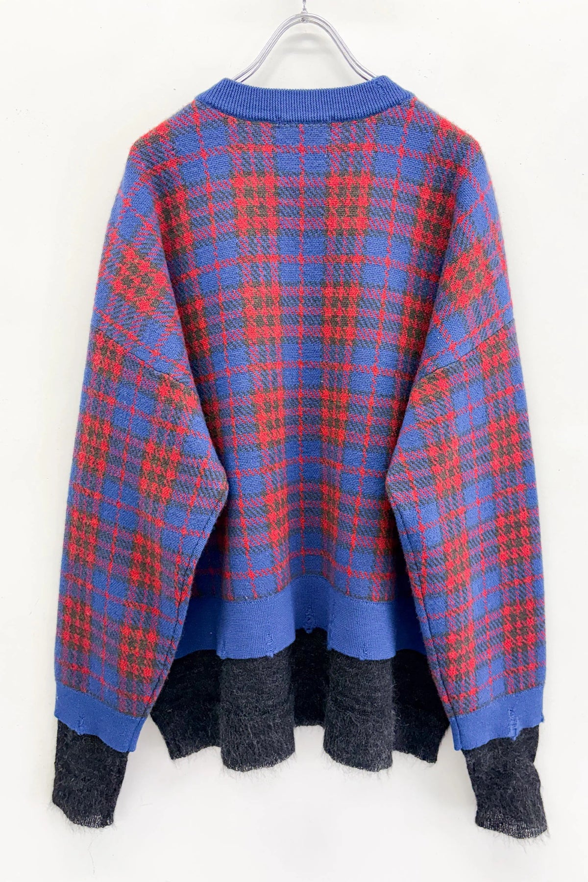 【New Rose】　CHECK JACQUARD × MOHAIR
