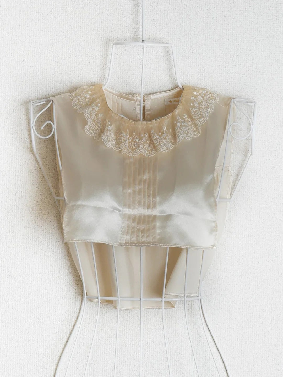 [Victorian maiden] Victorian Maiden Premiere Satin Yoke Color Cream/Black