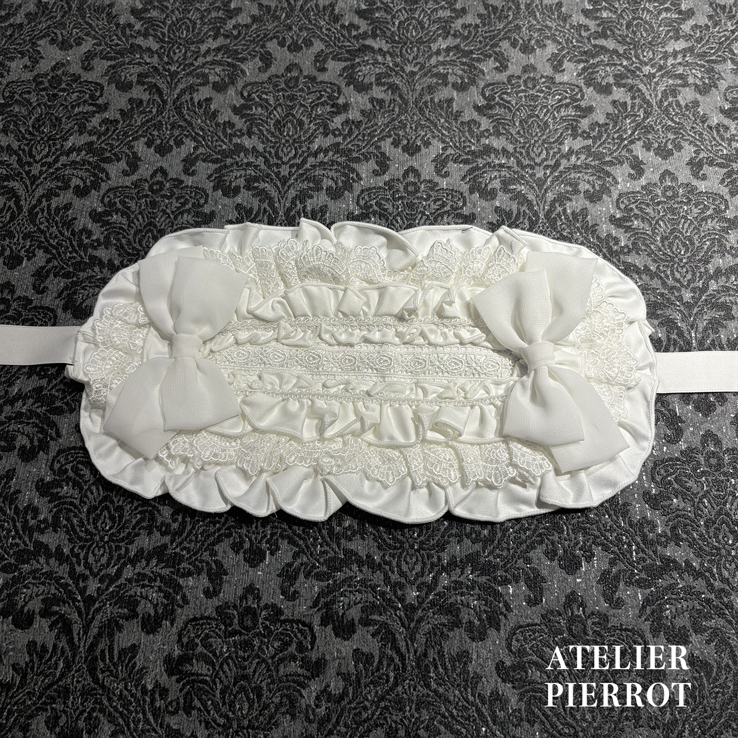 【ATELIER PIERROT】聚集了盛开的头饰白色/波尔多/海军/黑色